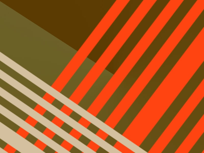 ESCALAS ABSTRATAS SÉRIE CORES TONS DE VERDE OLIVA LARANJA OP 21