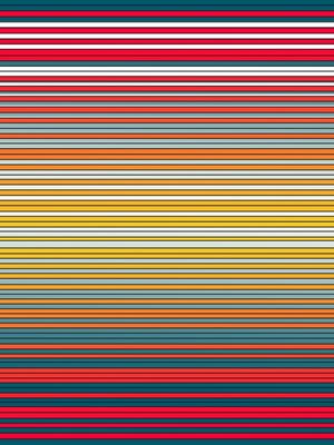 ARTE LISTRAS E CORES SÉRIE TONS AMARELO VERMELHO AZUL OP 22