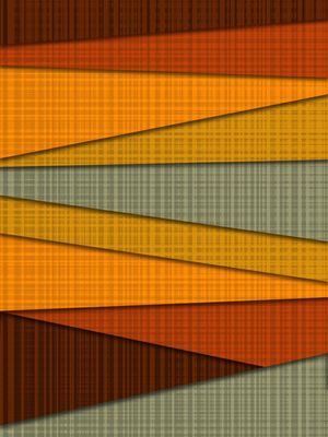 ABSTRATO CAMADAS E CORES SÉRIE TONS DE VERDE LARANJA OP 23