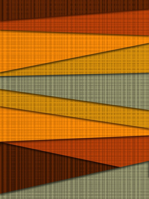 ABSTRATO CAMADAS E CORES SÉRIE TONS DE VERDE LARANJA OP 23
