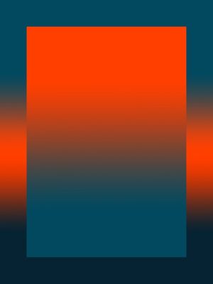 DEGRADÊ MODERNO ABSTRATO SÉRIE TONS DE LARANJA AZUL OP 23