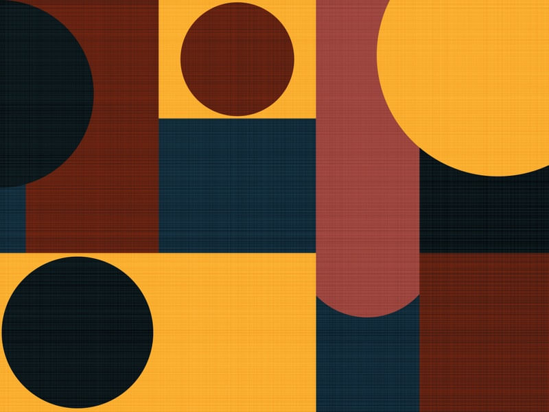 GEOMÉTRICO TEXTURA ABSTRATO ARTE SÉRIE TONS AZUL AMARELO ROSA OP 14