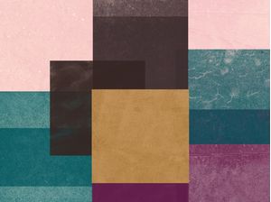 CORES E FORMAS ARTE TONS ROSA VERDE OCRE OP 28