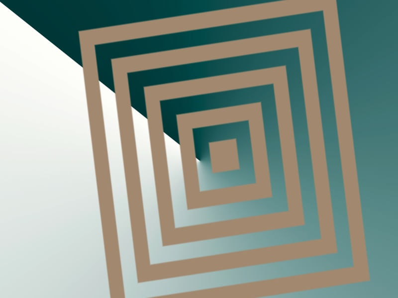 ESCALAS ABSTRATAS SÉRIE CORES TONS DE TURQUESA E CINZA OP 27