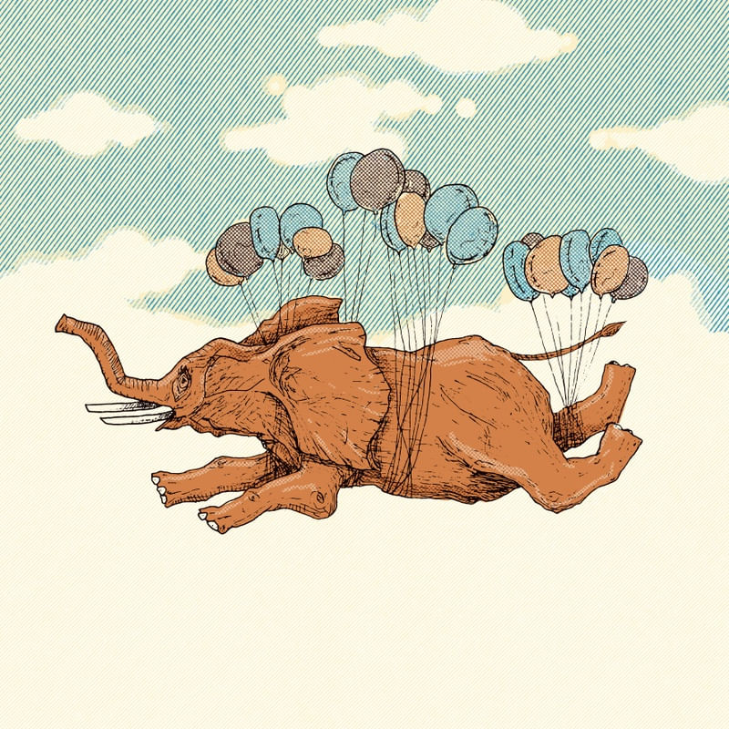 ELEFANTE VOADOR
