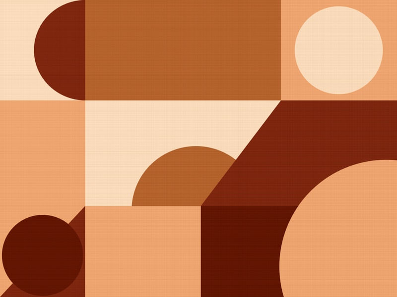 GEOMÉTRICO TEXTURA ABSTRATO ARTE SÉRIE TONS DE MARROM OP 16