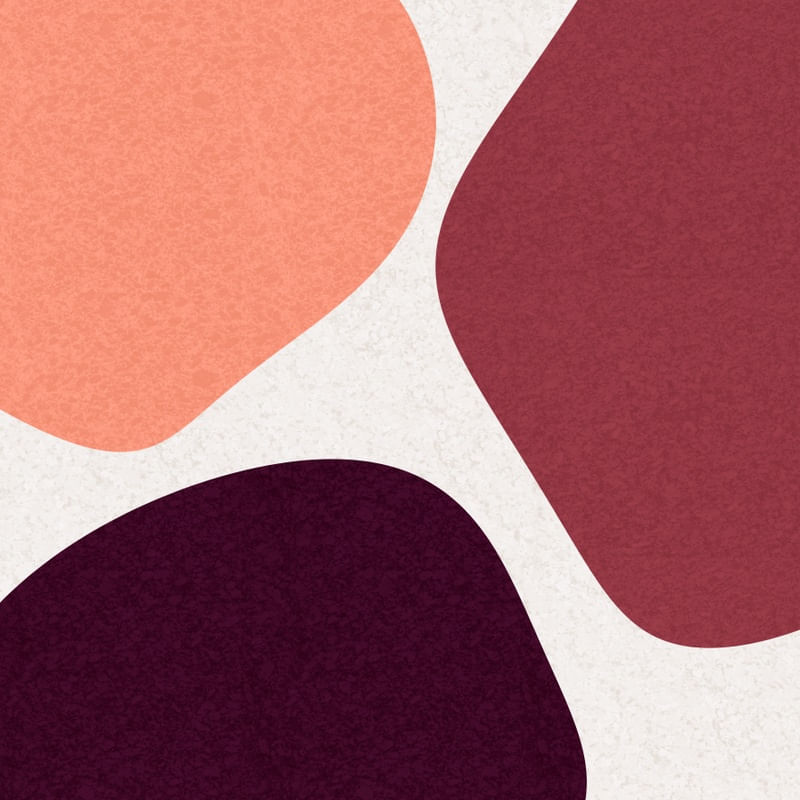 ARTE CONTORNOS MINIMALISTAS SÉRIE CORES TONS ROSA E VINHO OP 22