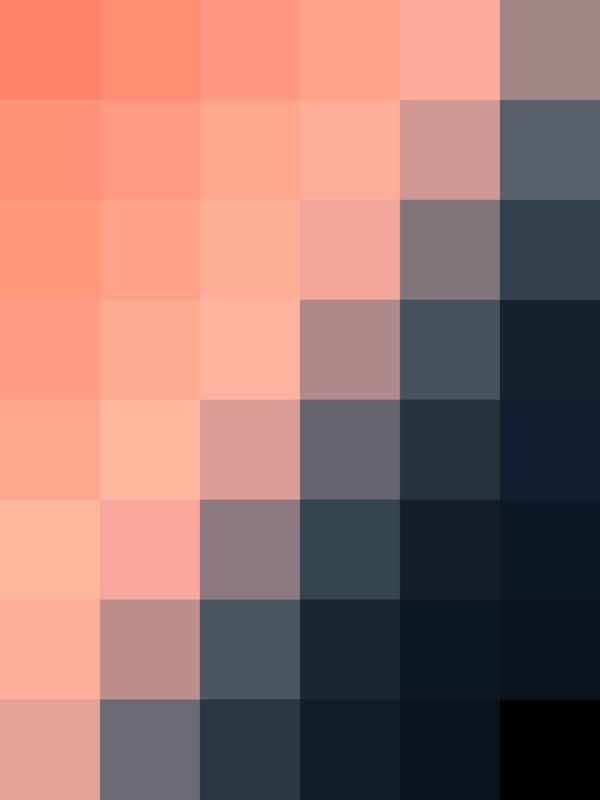 QUADRICULADO DEGRADÊ ABSTRATO ARTE CORES TONS ROSA CORAL CINZA OP 09