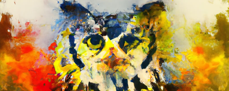 CORUJA AQUARELADO ABSTRATO II