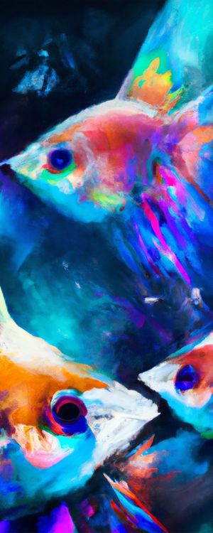 PEIXES AQUARELADOS II