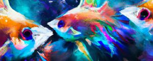PEIXES AQUARELADOS III
