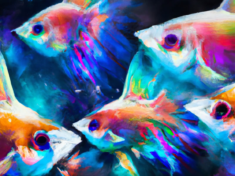 PEIXES AQUARELADOS IV