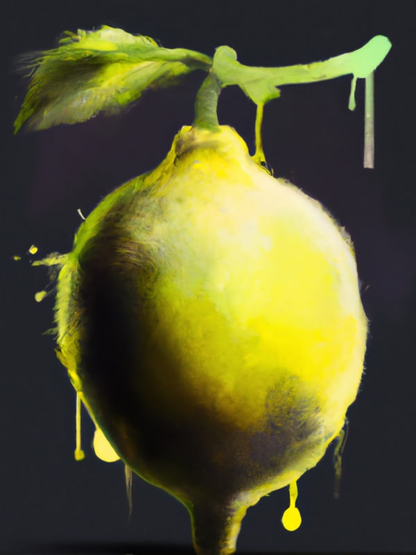 LIMÃO AQUARELADO I
