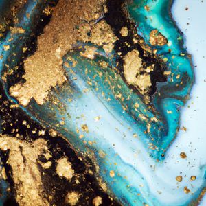 OURO E PRATA ABSTRATO