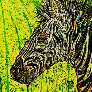 ZEBRA ANIMAL SPLASH
