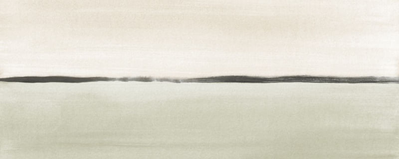 MINIMALIST ABSTRACT LANDSCAPE IN EARTH TONES - PANORAMIC