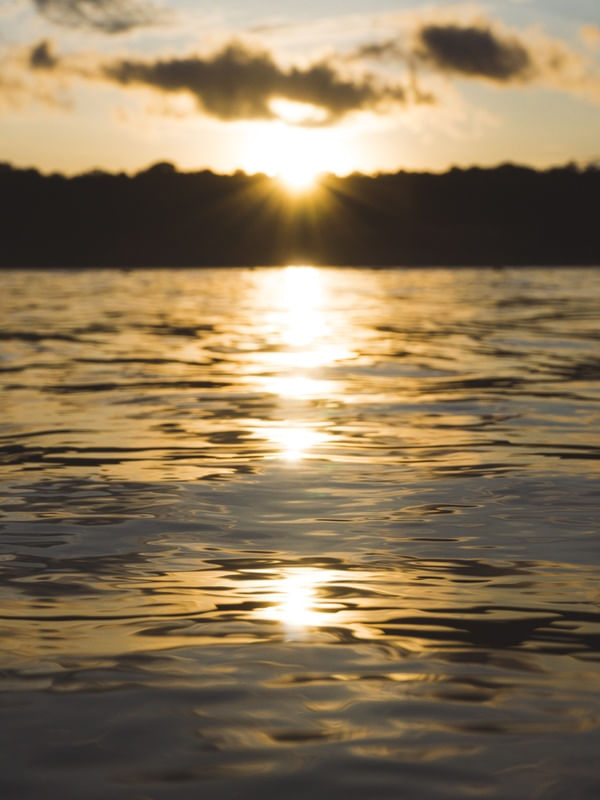 PÔR DO SOL RIBEIRINHO