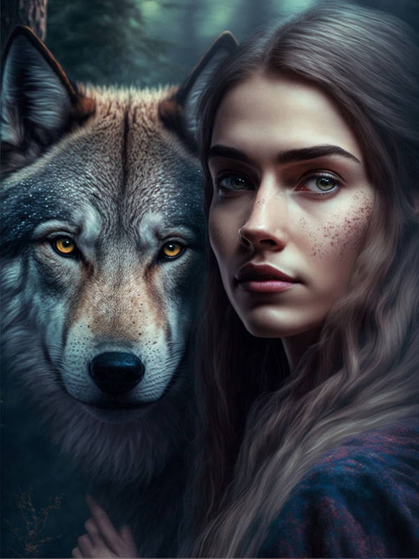 MULHER E O LOBO