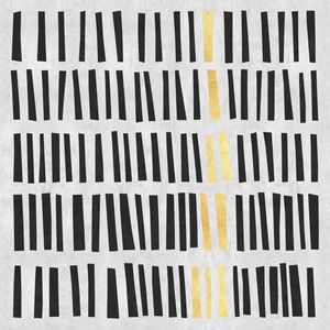 MINIMALISTA PRETO E DOURADO II
