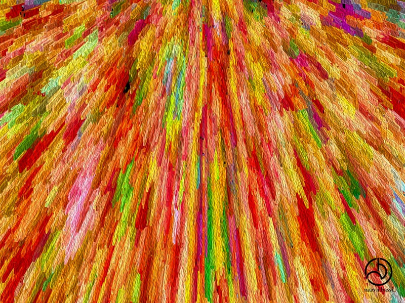 COLORFUL WATERFALL