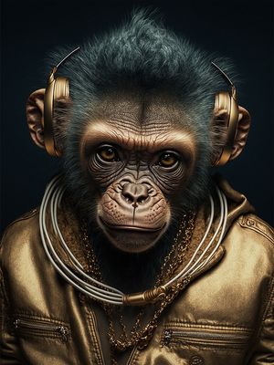 CYBERPUNK MONKEY NUMER 1