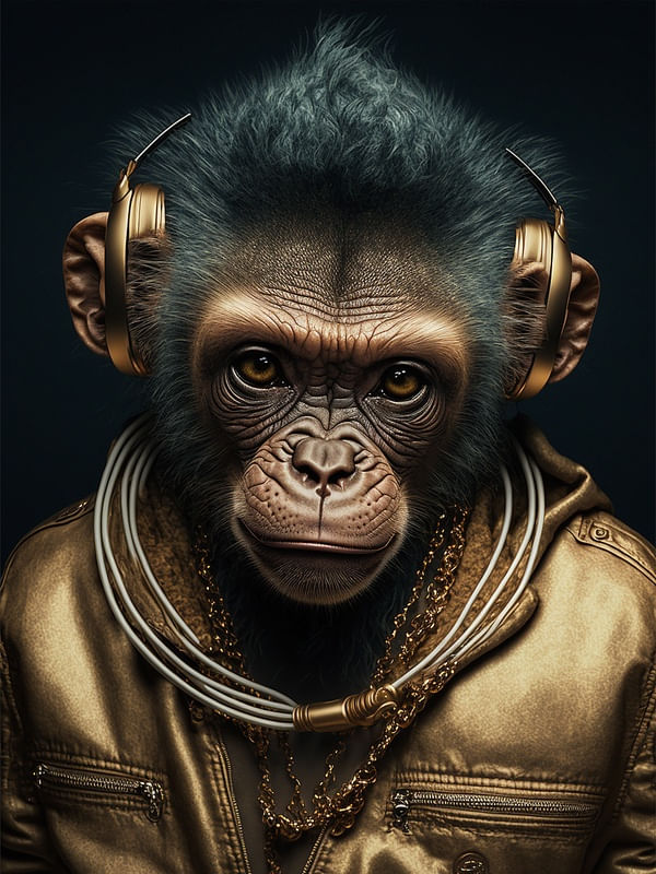 CYBERPUNK MONKEY NUMER 1
