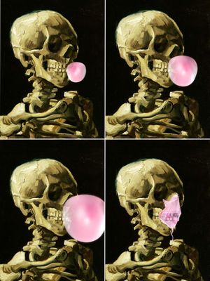 SKULL BUBBLEGUM