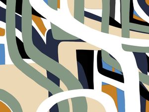 ABSTRATO ARTE 50 ARTISTA GLORIA RIMES