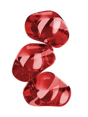 GLASS RED
