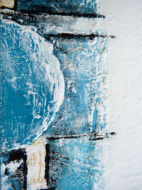 SÉRIE LUA - FRAGMENTO DE COLAGEM E PINTURA DE OBRA ORIGINAL POR HELOISA PACHECO C05