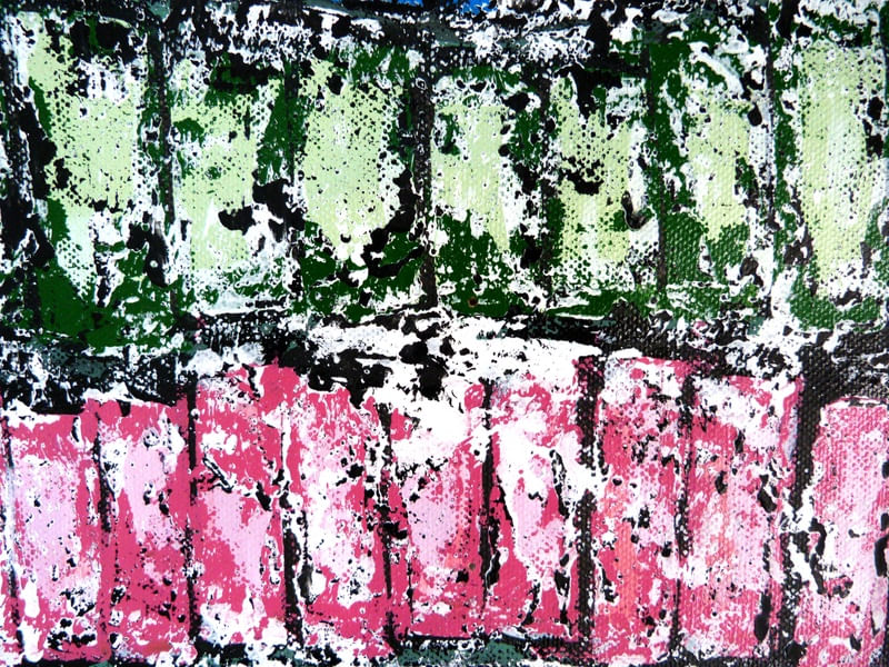 SÉRIE RETÂNGULOS-FRAGMENTO DE PINTURA ORIGINAL POR HELOISA PACHECO P017