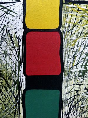 ABSTRATO I - FRAGMENTO DE OBRA ORIGINAL POR HELOISA PACHECO P20