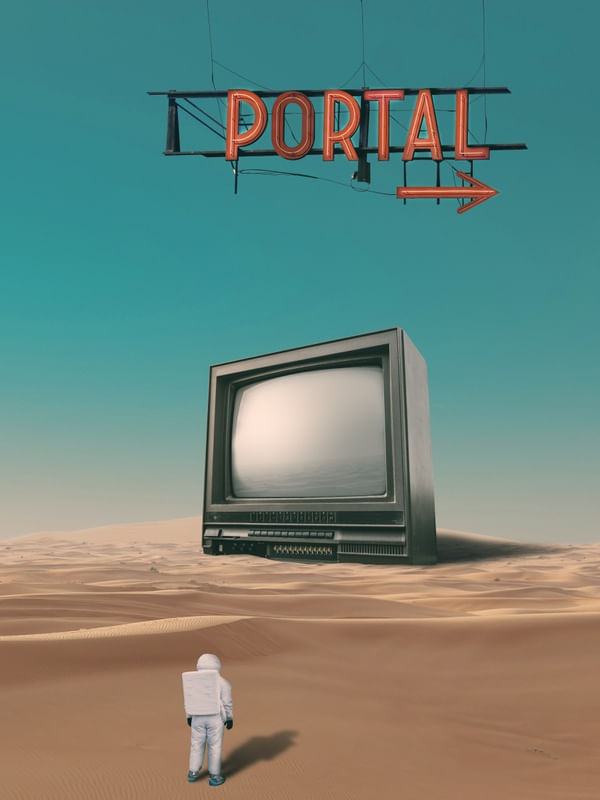 TURN RIGHT TO PORTAL