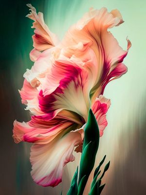 FLOR GLADIOLUS BY AI
