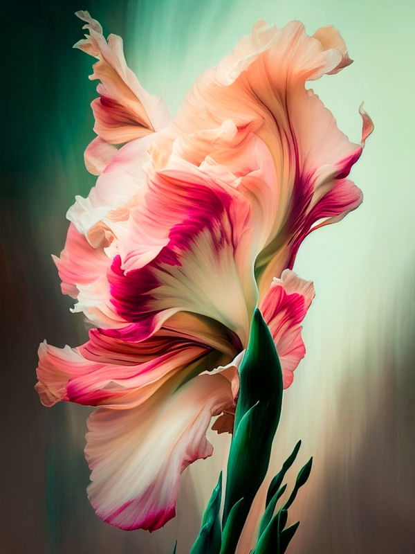 FLOR GLADIOLUS BY AI