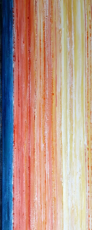 TEXTURA VII - FRAGMENTO DE PINTURA ORIGINAL - ACRÍLICA SOBRE TELA POR HELOISA PACHECO