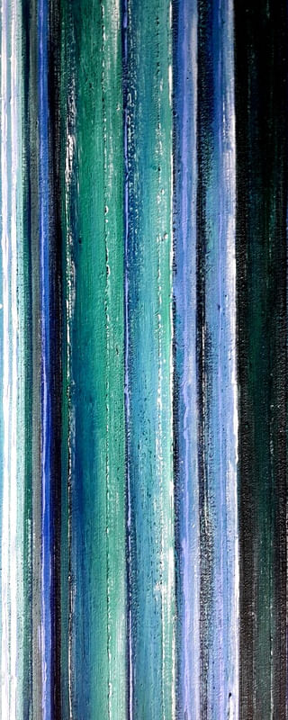 TEXTURA X - FRAGMENTO DE PINTURA ORIGINAL - ACRÍLICA SOBRE TELA POR HELOISA PACHECO