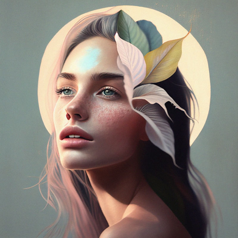 WOMAN BY IA