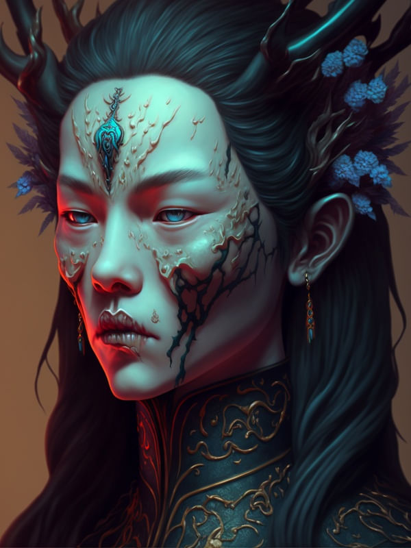 DEMON KING CONCEPT ART BY AI