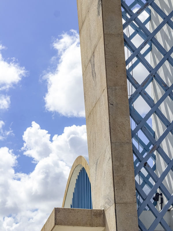 DETALHE DA IGREJA SAO FRANCISCO ASSIS PAMULHA BH