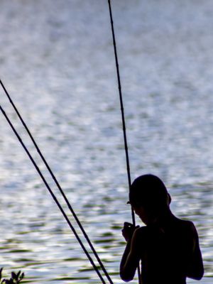 PESCANDO SILHUETA