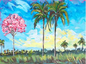 IPÊ ROSA E BURITI