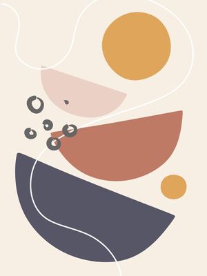 PRATOS ABSTRATOS BOHO