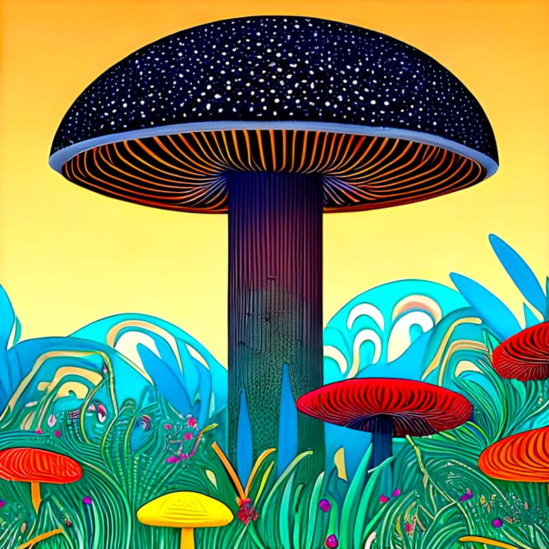 PSYCHO GARDEN IX BY AI