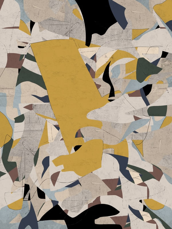 ABSTRATO AMARELO 1