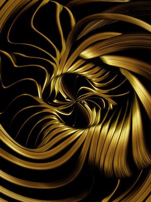 QUADRO DECORATIVO COM DETALHES DOURADOS - ABSTRATO GEOMÉTRICO GOLD - 27A