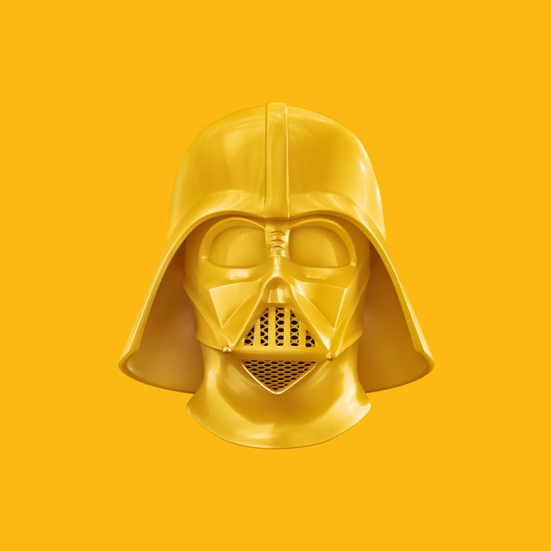 DARTH VADER MUSTARD POR TOM ALMEIDA