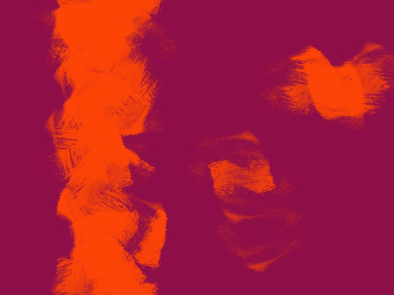 PINTURA MINIMALISTA CORES TONS DE ROSA MAGENTA LARANJA OP 13