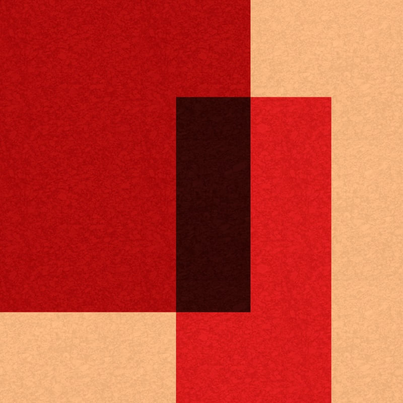 SQUARE DETAILS SÉRIE CORES TONS DE VERMELHO MARROM OP 13