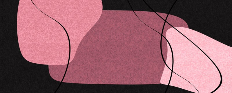DETALHES E CONTORNOS MINIMALISTAS SÉRIE COR TONS DE ROSA E PRETO OP 13